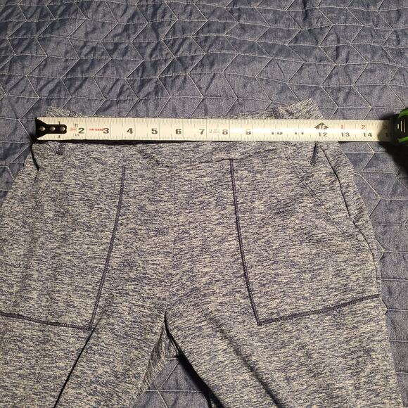 Athleta Girl Size L (12) Softluxe Jogger Heathered Blue - Picture 8 of 10